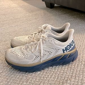 Women size 9 Hoka running shoe.